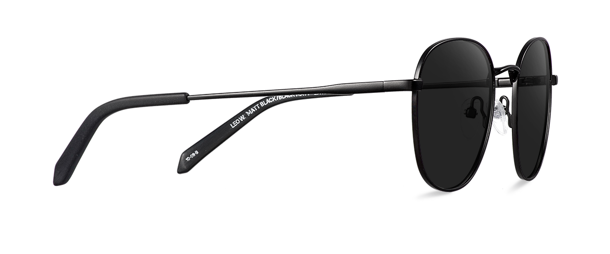 Sluneční brýle Leo Wide Matt Black/Black Matt