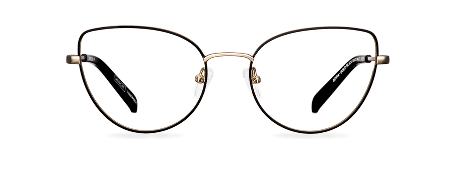 Dioptrické brýle Sofia Gold Black/Black Magic