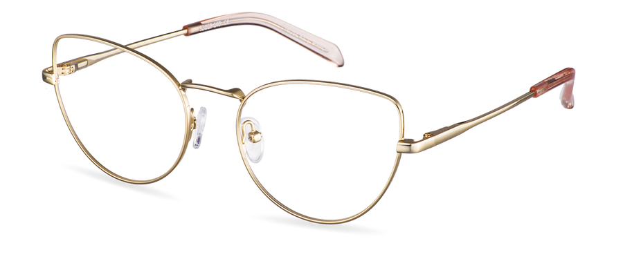 Počítačové brýle Sofia Gold/Rose Water